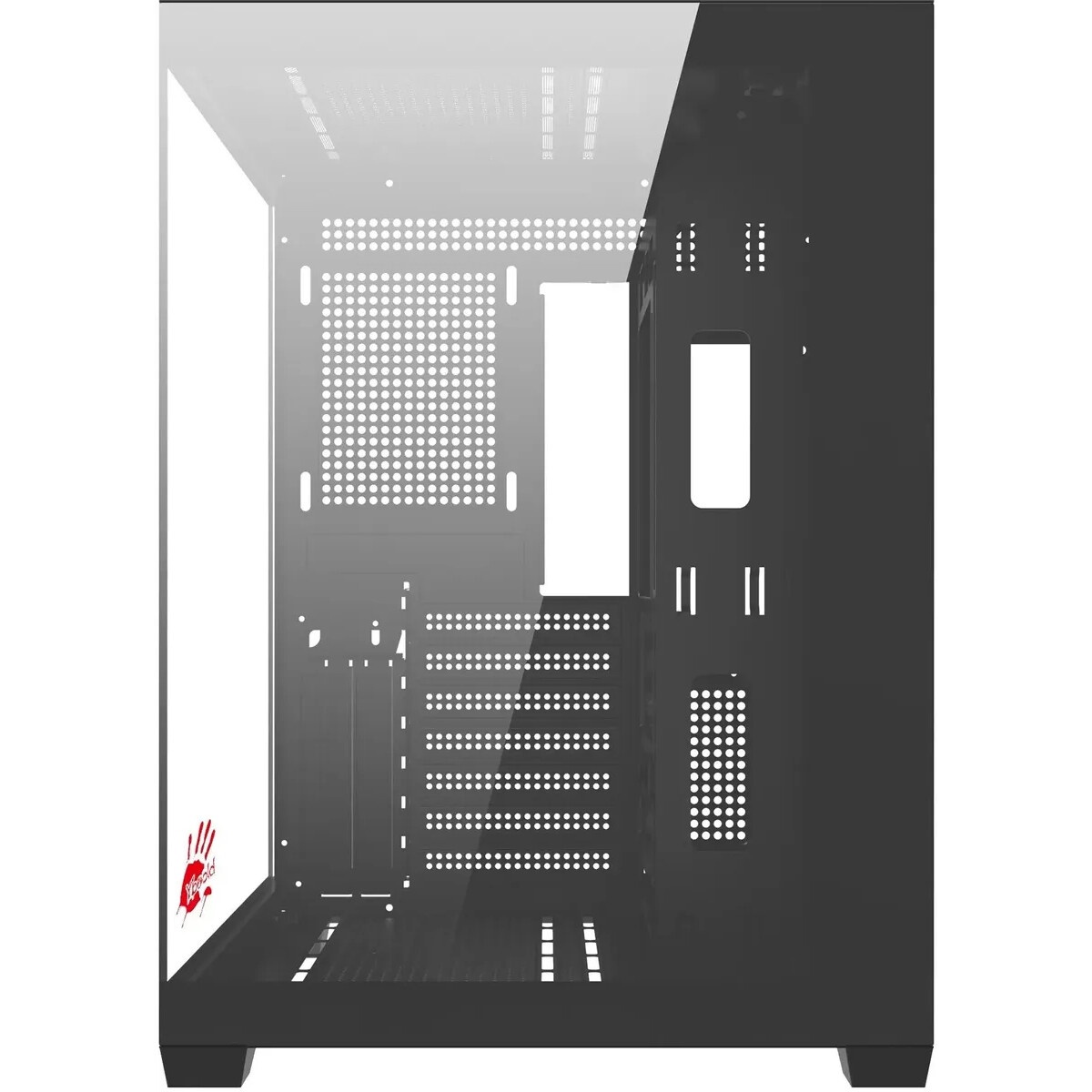 Компьютерный корпус Bloody BD-CC109 черный без БП ATX 10x120mm 2xUSB3.0 audio