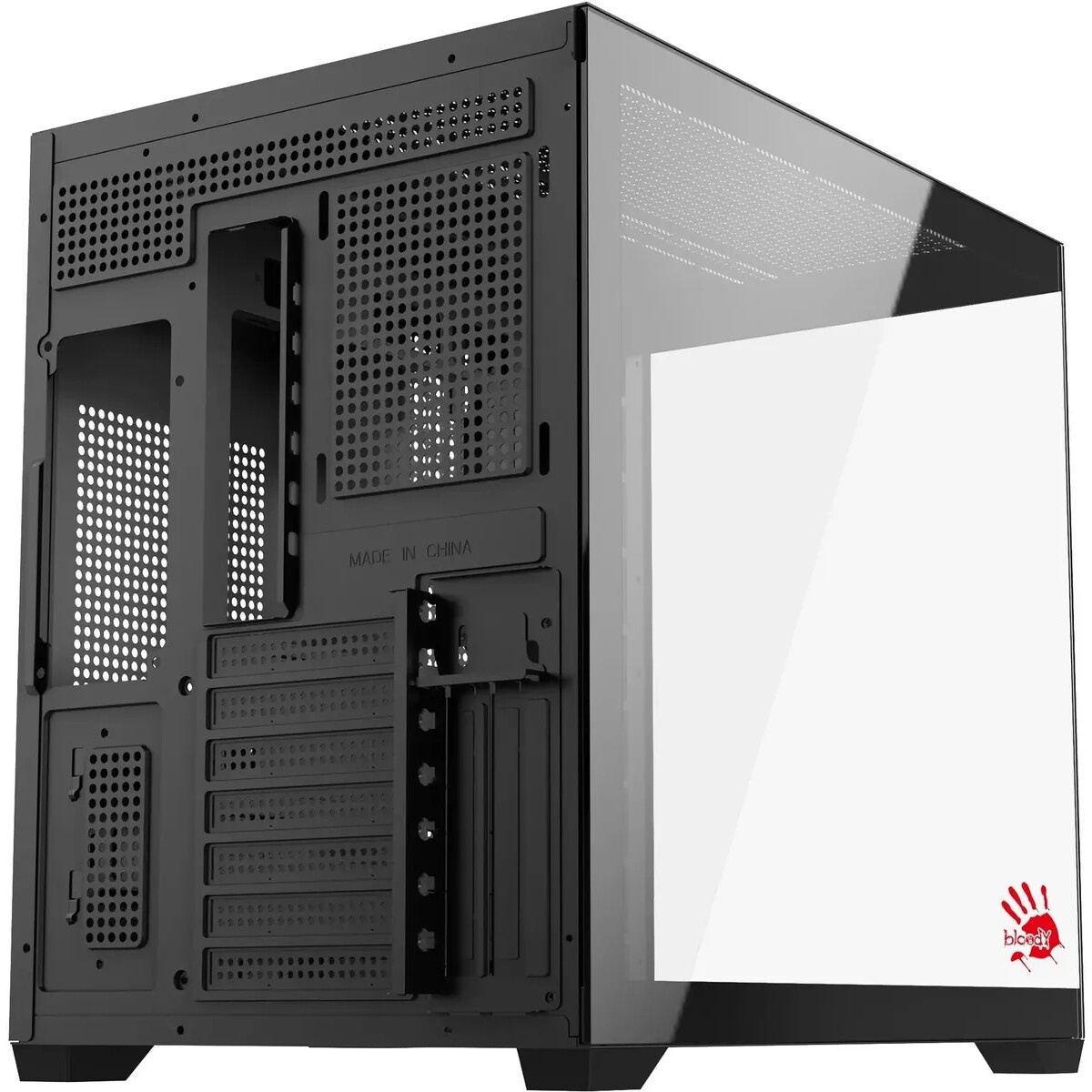 Компьютерный корпус Bloody BD-CC109 черный без БП ATX 10x120mm 2xUSB3.0 audio