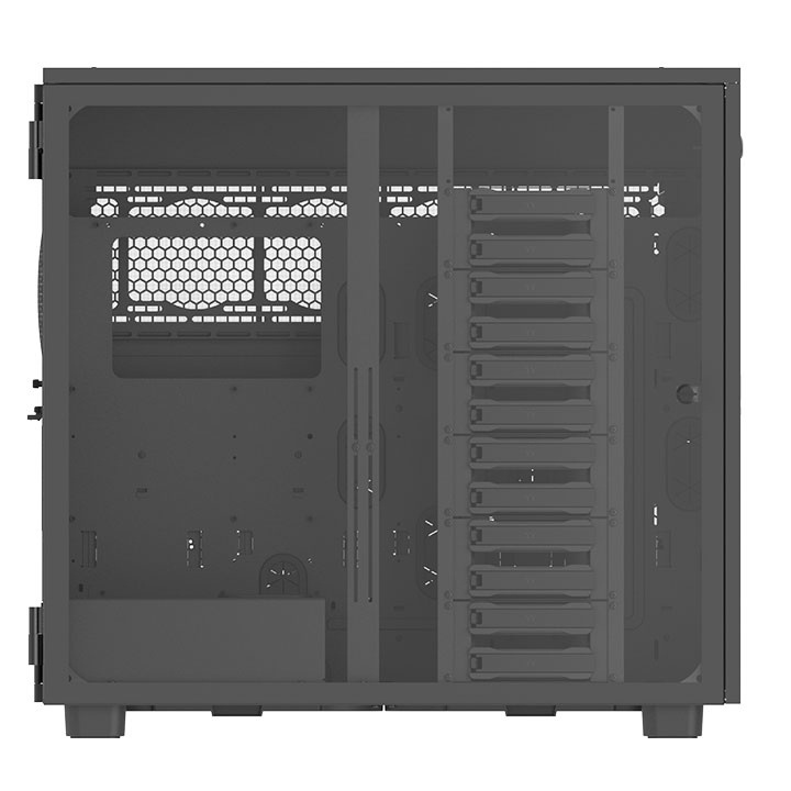 Корпус Thermaltake AX700 Glass черный без БП XL-ATX 18x120mm 18x140mm 2x200mm 4xUSB3.0 audio bott PS