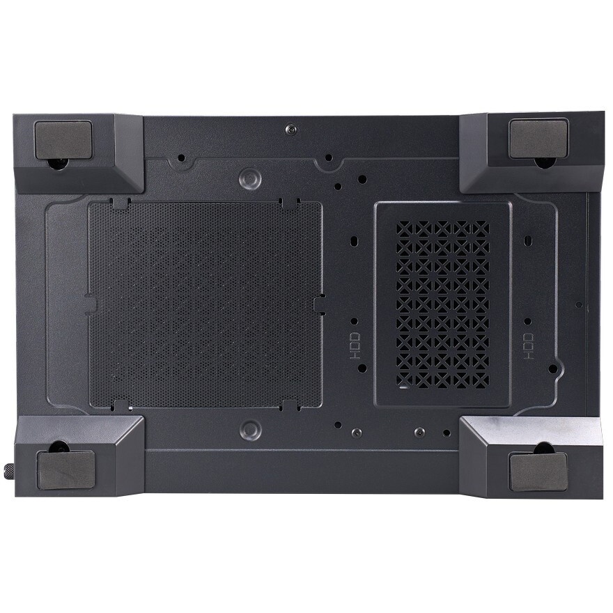 Корпус 1STPLAYER MIKU Mi2-A Black / mATX / 3x120mm LED fans / Mi2-A-BK-2F1R-1F1