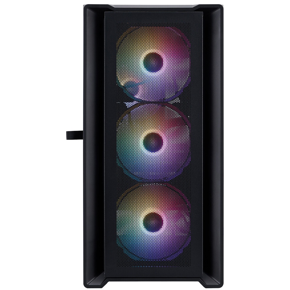 Корпус 1STPLAYER MIKU Mi2-A Black / mATX / 3x120mm LED fans / Mi2-A-BK-2F1R-1F1