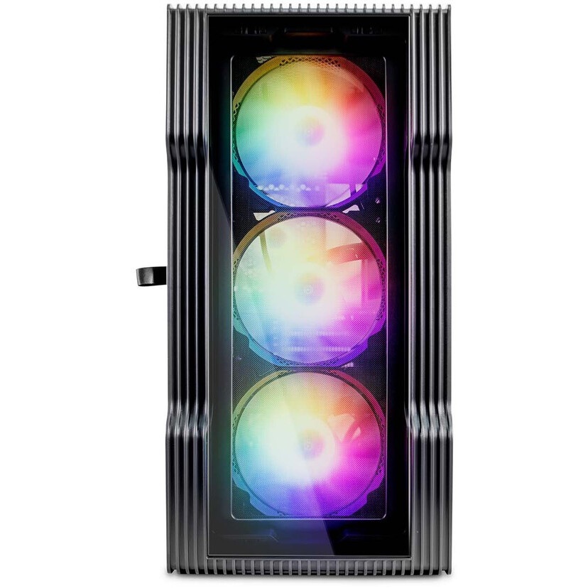 Корпус 1STPLAYER MIKU Mi2-A Black / mATX / 3x120mm LED fans / Mi2-A-BK-2F1R-1F1
