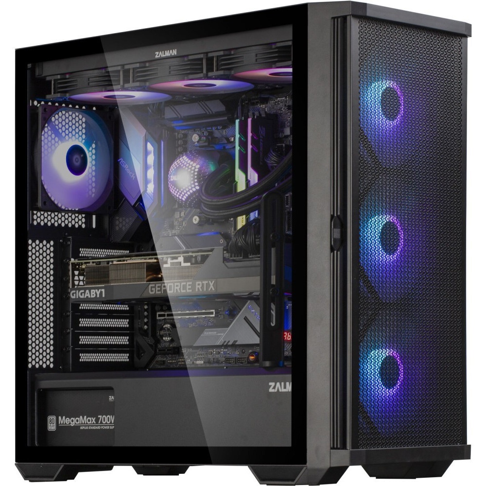 Компьютерный корпус Silverstone G41FA512ZBG0020 High airflow ATX mid-tower chassis with dual radiato