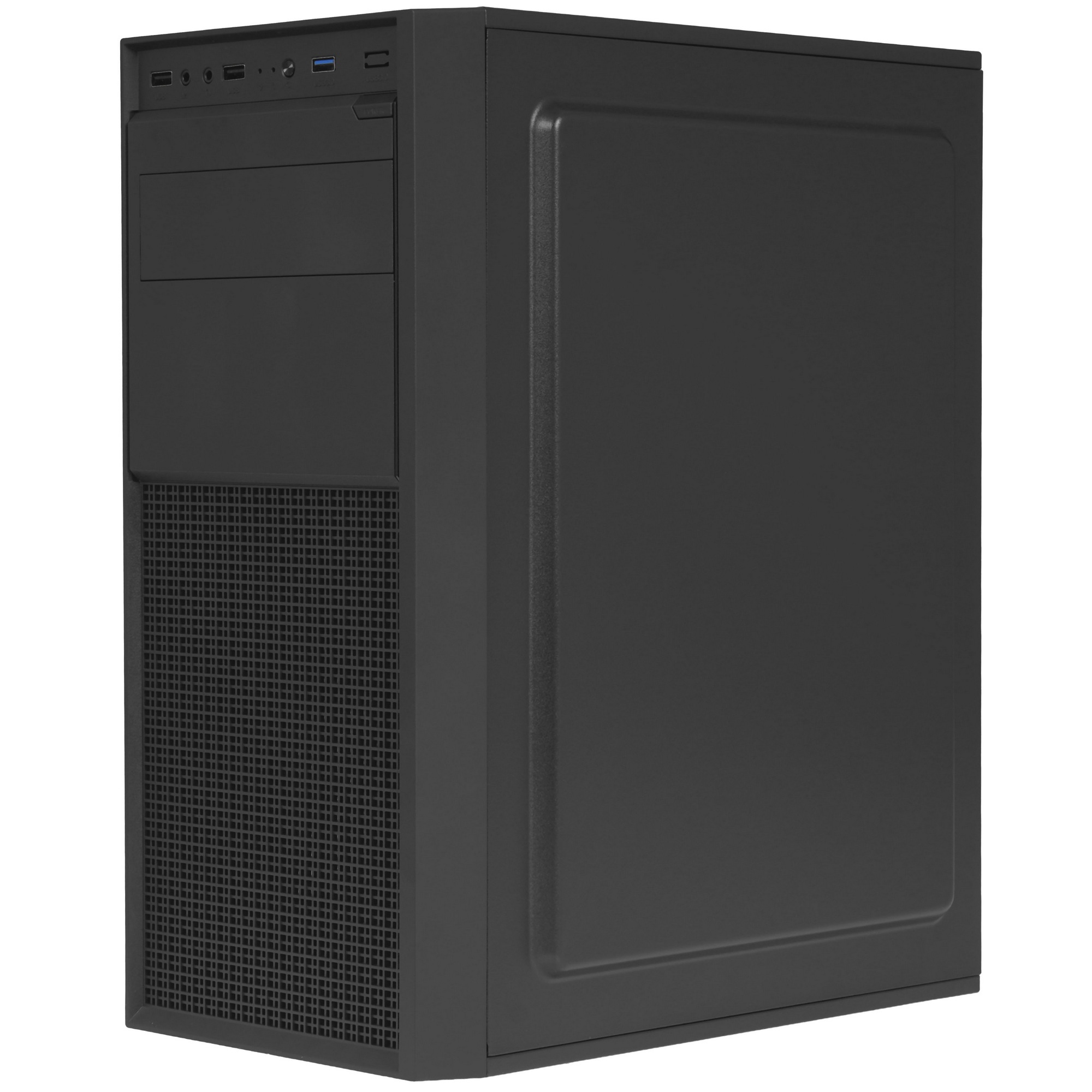 Компьютерный корпус Accord A-300 черный без БП ATX 1x120mm 2xUSB2.0 1xUSB3.0 audio