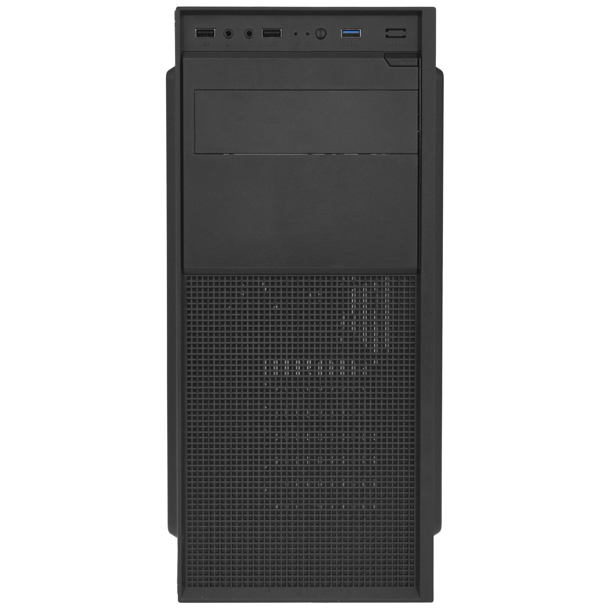 Компьютерный корпус Accord A-300 черный без БП ATX 1x120mm 2xUSB2.0 1xUSB3.0 audio