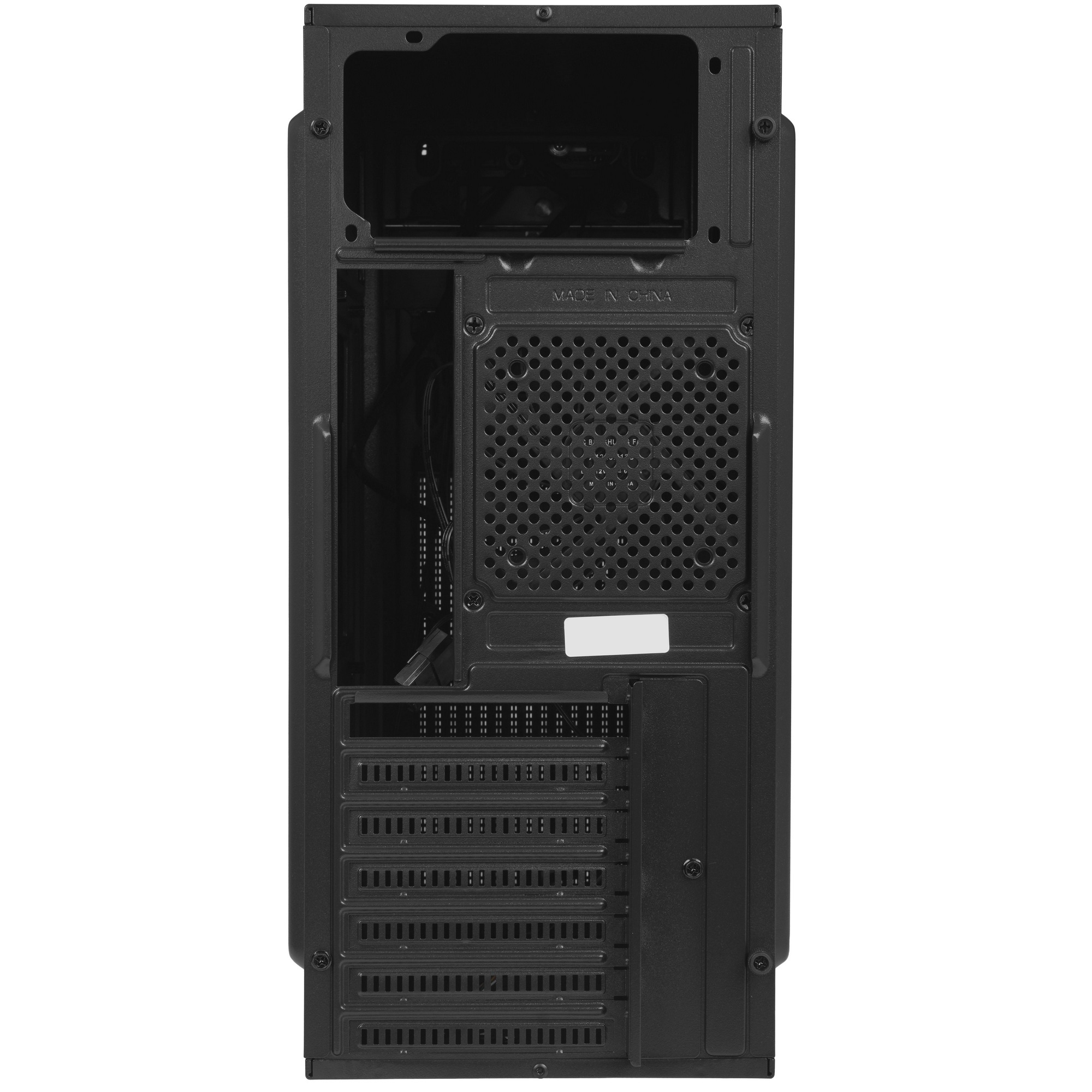 Компьютерный корпус Accord A-300 черный без БП ATX 1x120mm 2xUSB2.0 1xUSB3.0 audio