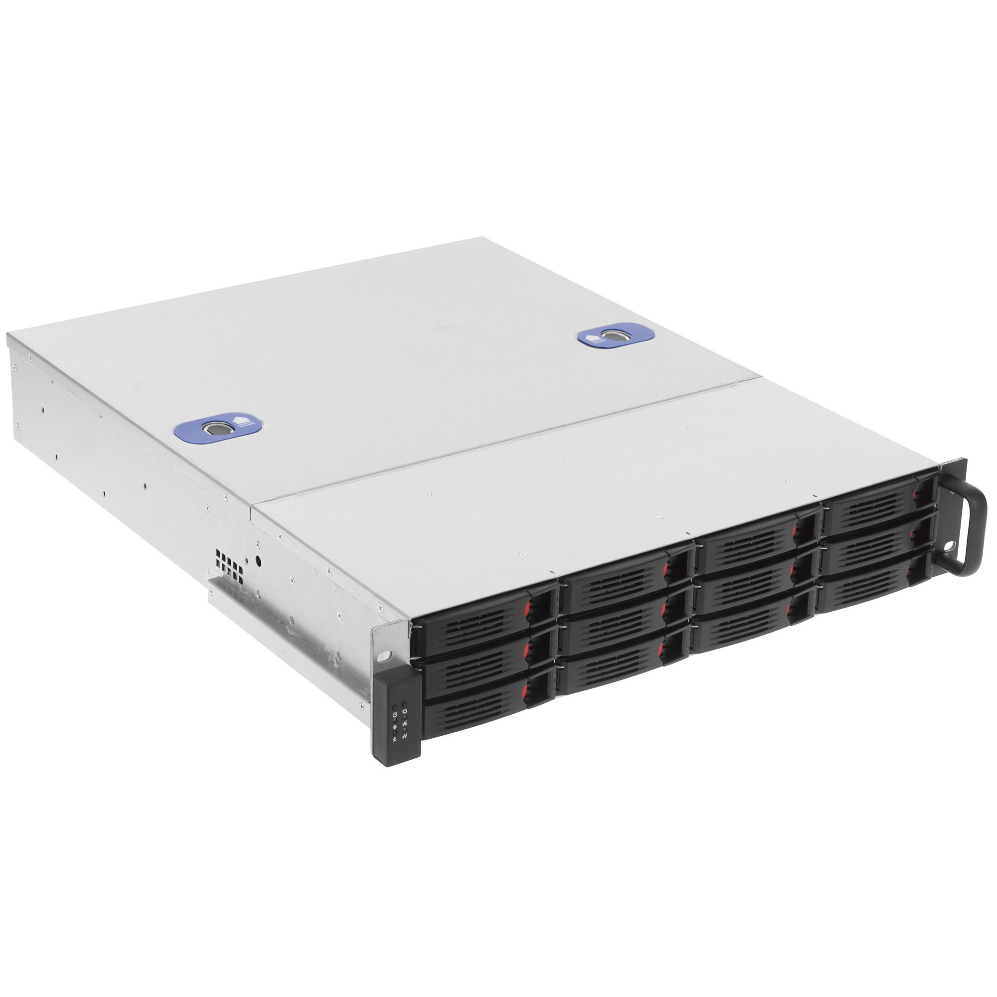 Серверный корпус Exegate EX281298RUS Pro 2U550-HS12 RM 19", высота 2U, глубина 550, БП 1U-800ADS,12