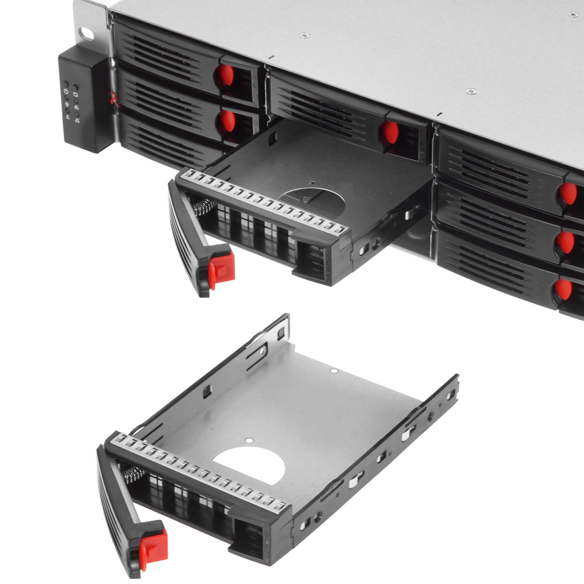 Серверный корпус Exegate EX281298RUS Pro 2U550-HS12 RM 19", высота 2U, глубина 550, БП 1U-800ADS,12