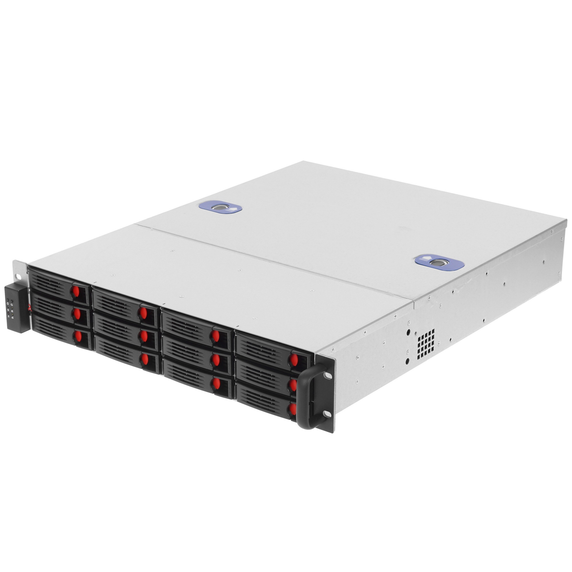 Серверный корпус Exegate EX281298RUS Pro 2U550-HS12 RM 19", высота 2U, глубина 550, БП 1U-800ADS,12
