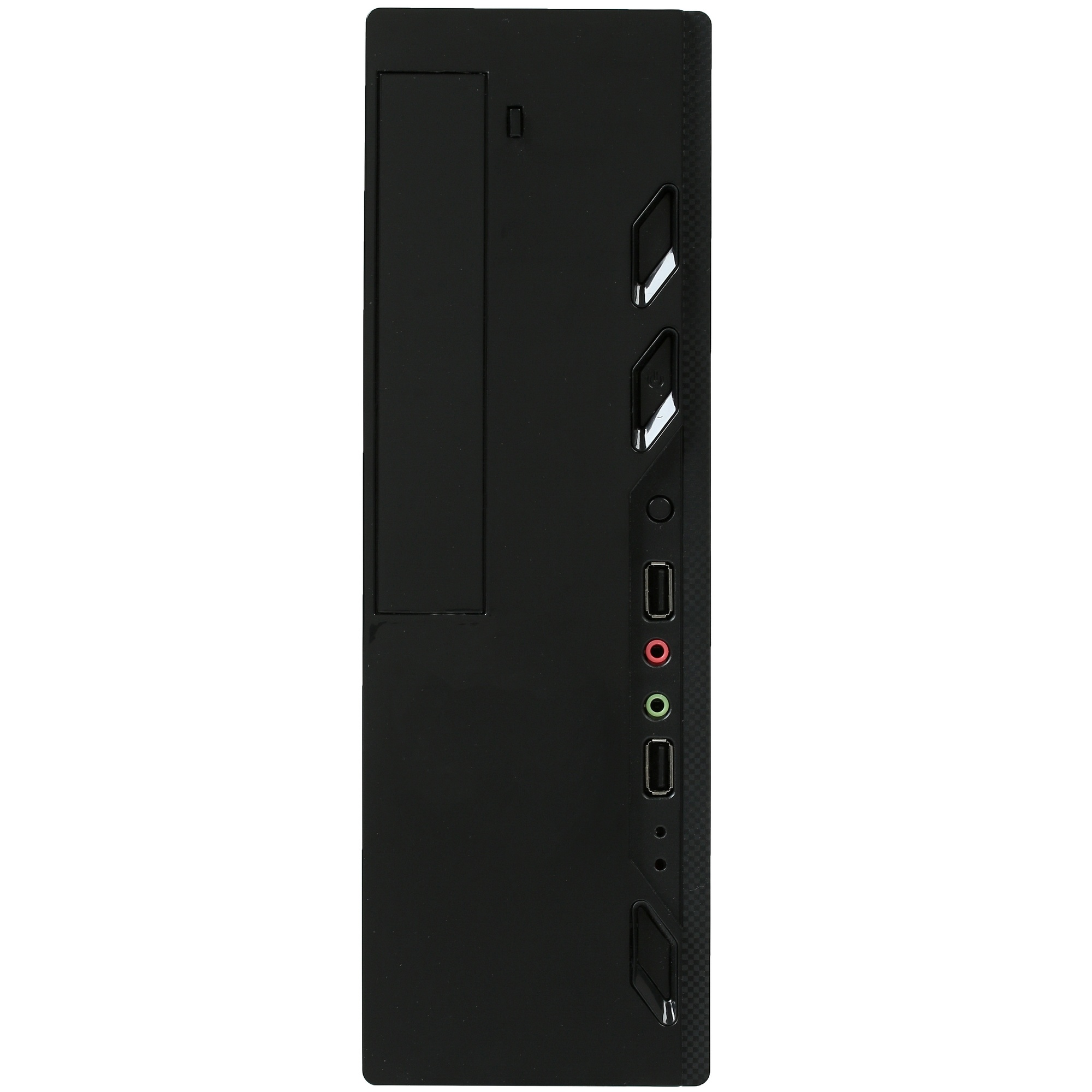 Компьютерный корпус MiniITX Exegate EX268697RUS MI-208 Black, miniITX/mATX, , 2*USB, Audio