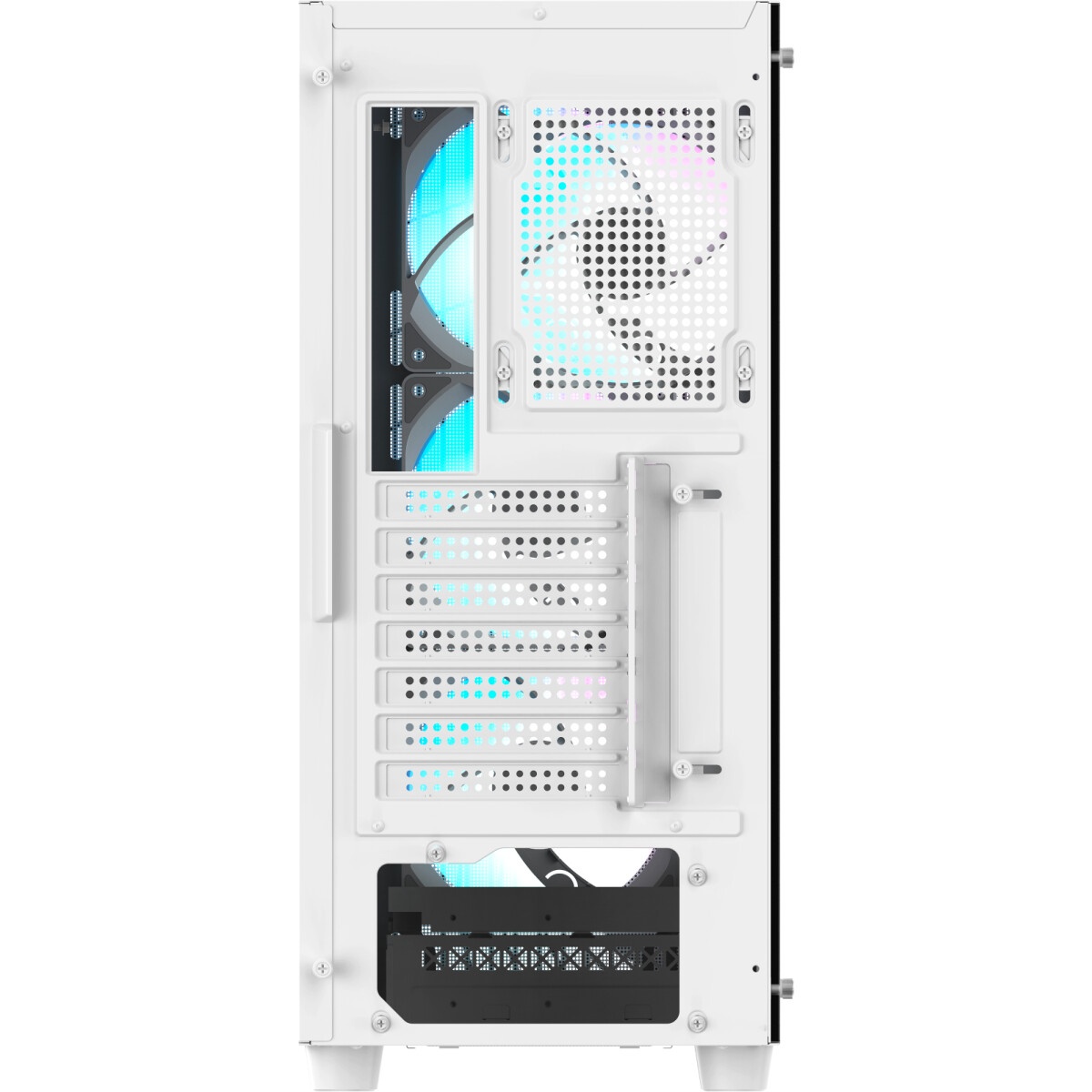 Корпус ALSEYE Auro 3.0-W Mini-ITX/Micro ATX/ATX, USB2.0*2+HD Audio+USB3.0*1, ";H.D.D.(3.5";)*2pcs+S.