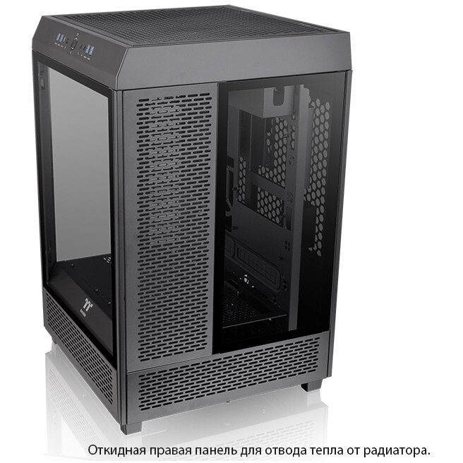 Компьютерный корпус Gigabyte GB-AC400G черный без БП ATX 2xUSB3.0 1xUSB3.1 audio bott PSU