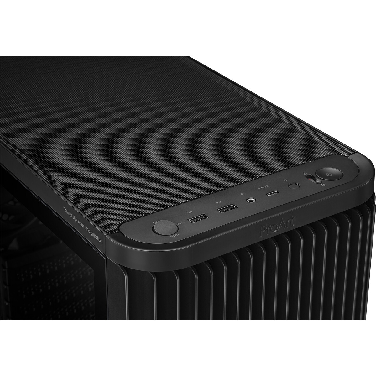 Компьютерный корпус Gigabyte GB-AC400G черный без БП ATX 2xUSB3.0 1xUSB3.1 audio bott PSU