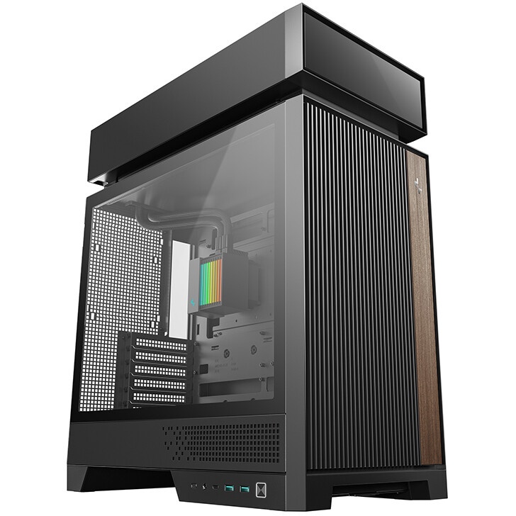 Компьютерный корпус Gigabyte GB-AC400G черный без БП ATX 2xUSB3.0 1xUSB3.1 audio bott PSU