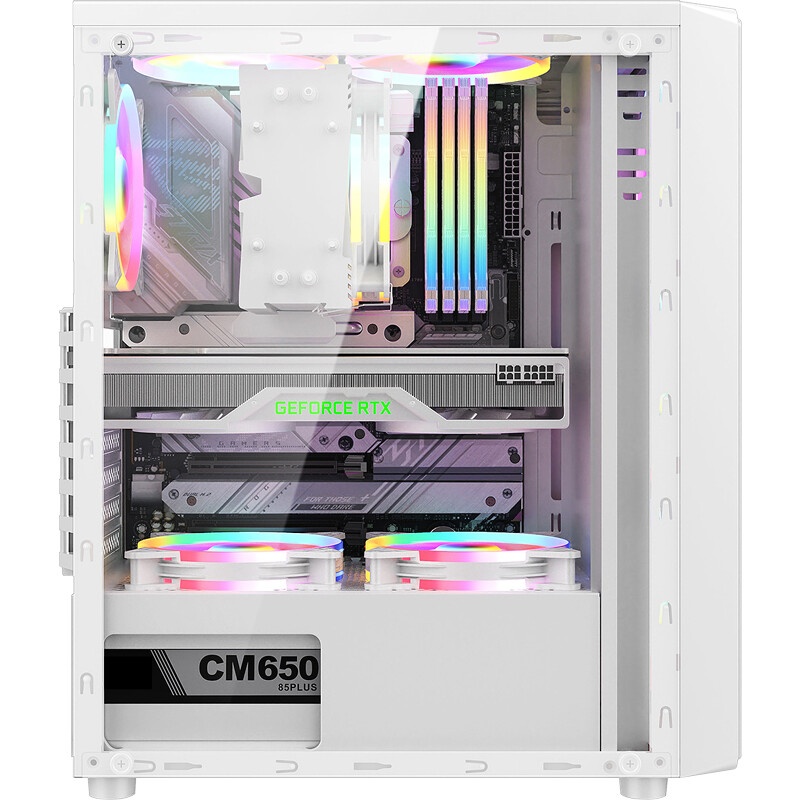 Компьютерный корпус Aerocool / Formula Mana белый без БП ATX 3x120mm 1xUSB2.0 1xUSB3.0 audio bott PS