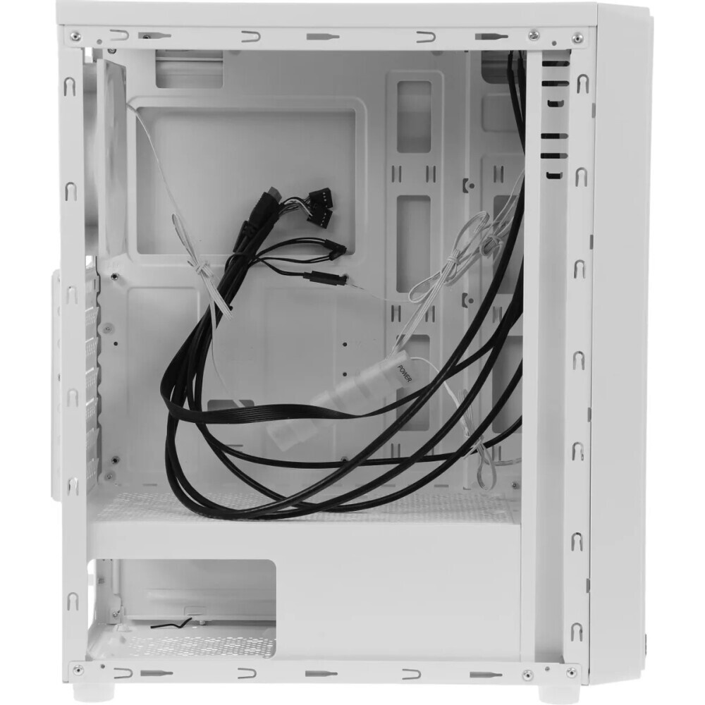 Компьютерный корпус Aerocool / Formula Mana белый без БП ATX 3x120mm 1xUSB2.0 1xUSB3.0 audio bott PS