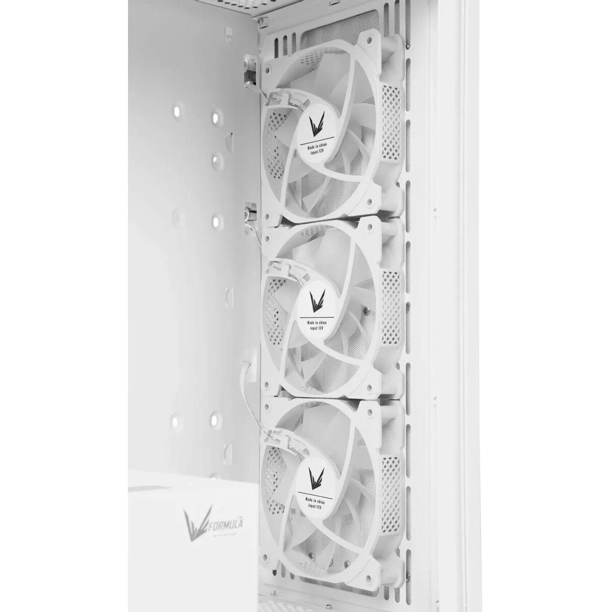 Компьютерный корпус Aerocool / Formula Mana белый без БП ATX 3x120mm 1xUSB2.0 1xUSB3.0 audio bott PS