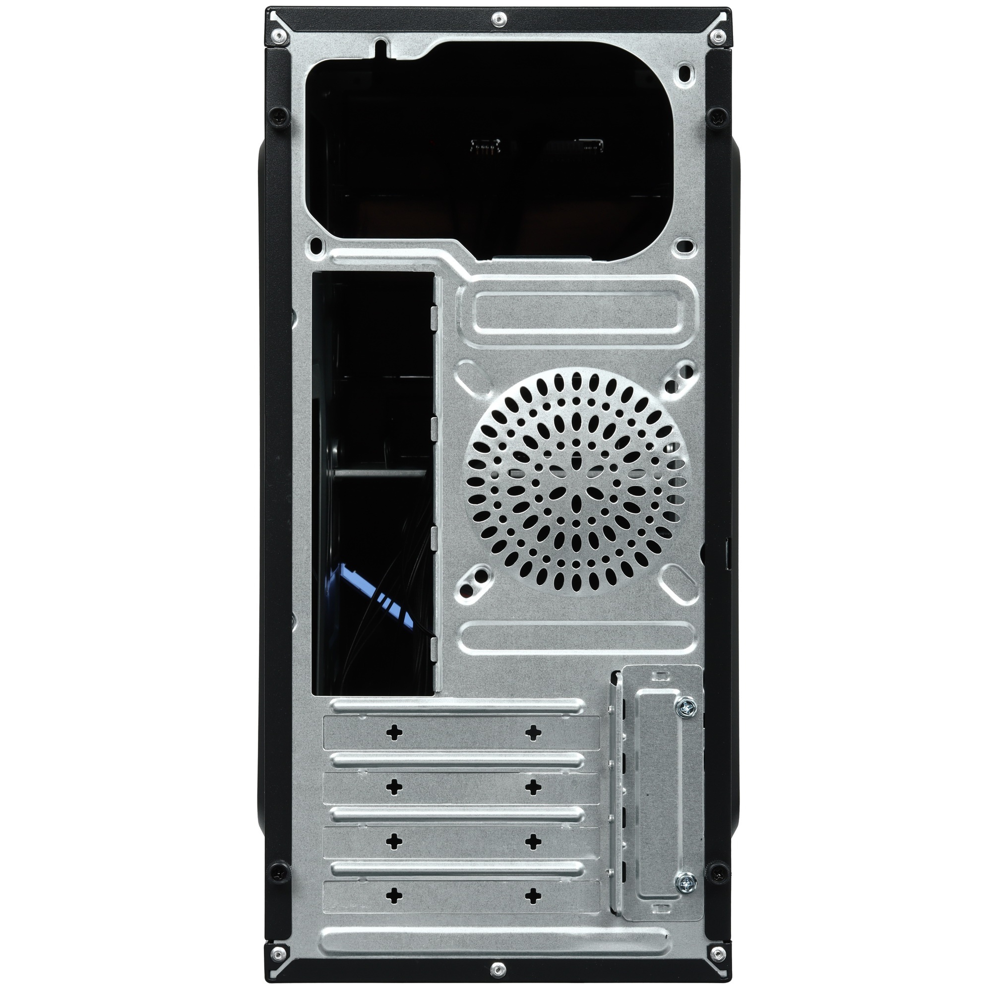 Компьютерный корпус Exegate EX284022RUS Minitower BA-201 Black, mATX, , 2*USB, Audio