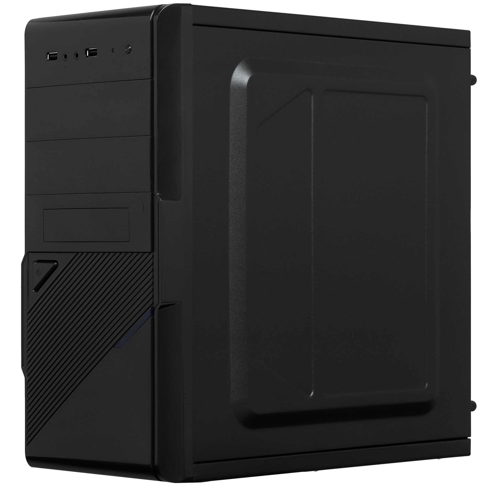 Компьютерный корпус Exegate EX284022RUS Minitower BA-201 Black, mATX, , 2*USB, Audio