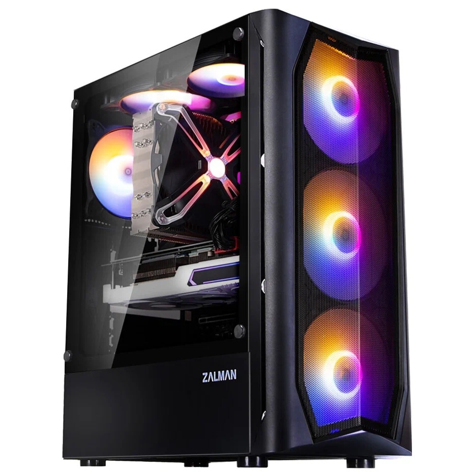 Компьютерный корпус Accord JP-VI черный без БП ATX 2xUSB2.0 1xUSB3.0 audio bott PSU