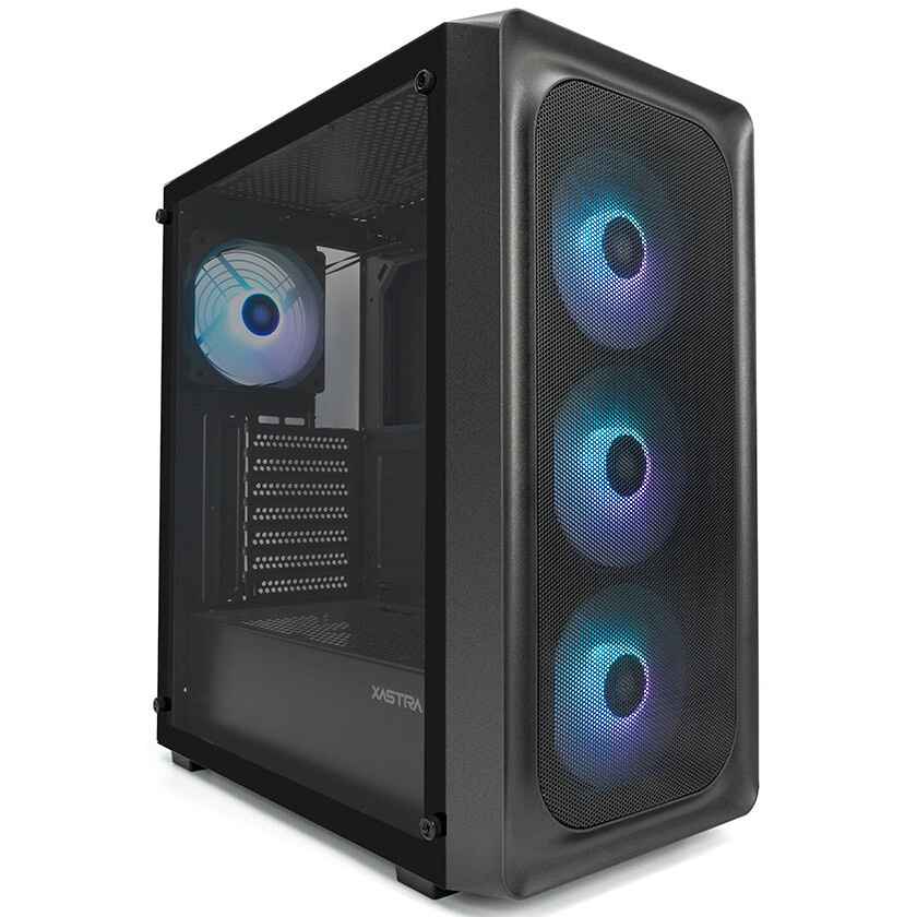 Компьютерный корпус Accord JP-VI черный без БП ATX 2xUSB2.0 1xUSB3.0 audio bott PSU