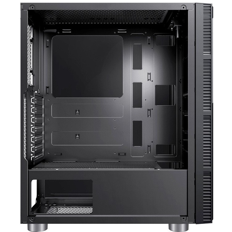 Компьютерный корпус Accord JP-VI черный без БП ATX 2xUSB2.0 1xUSB3.0 audio bott PSU