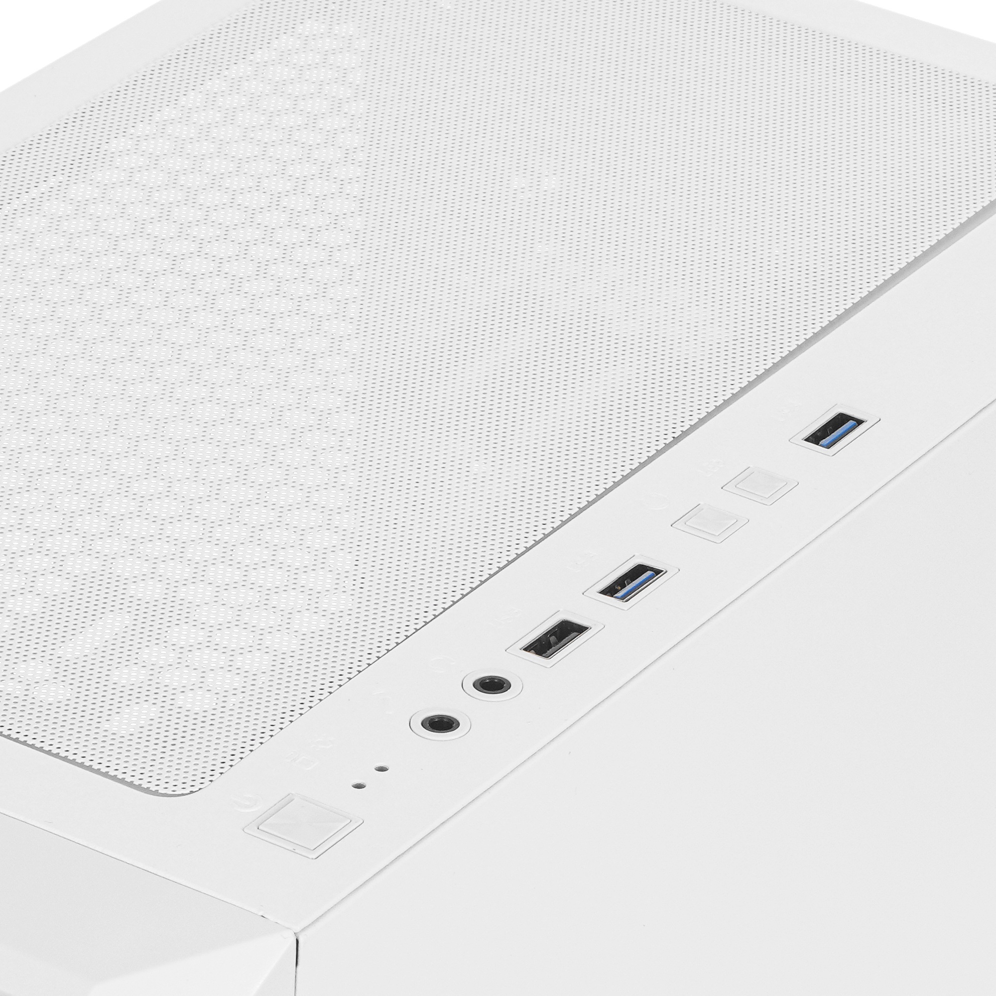 Компьютерный корпус 1STPLAYER TRILOBITE T5 White / mATX, TG / 4x120mm LED fans inc. / T5-WH-4F1-W