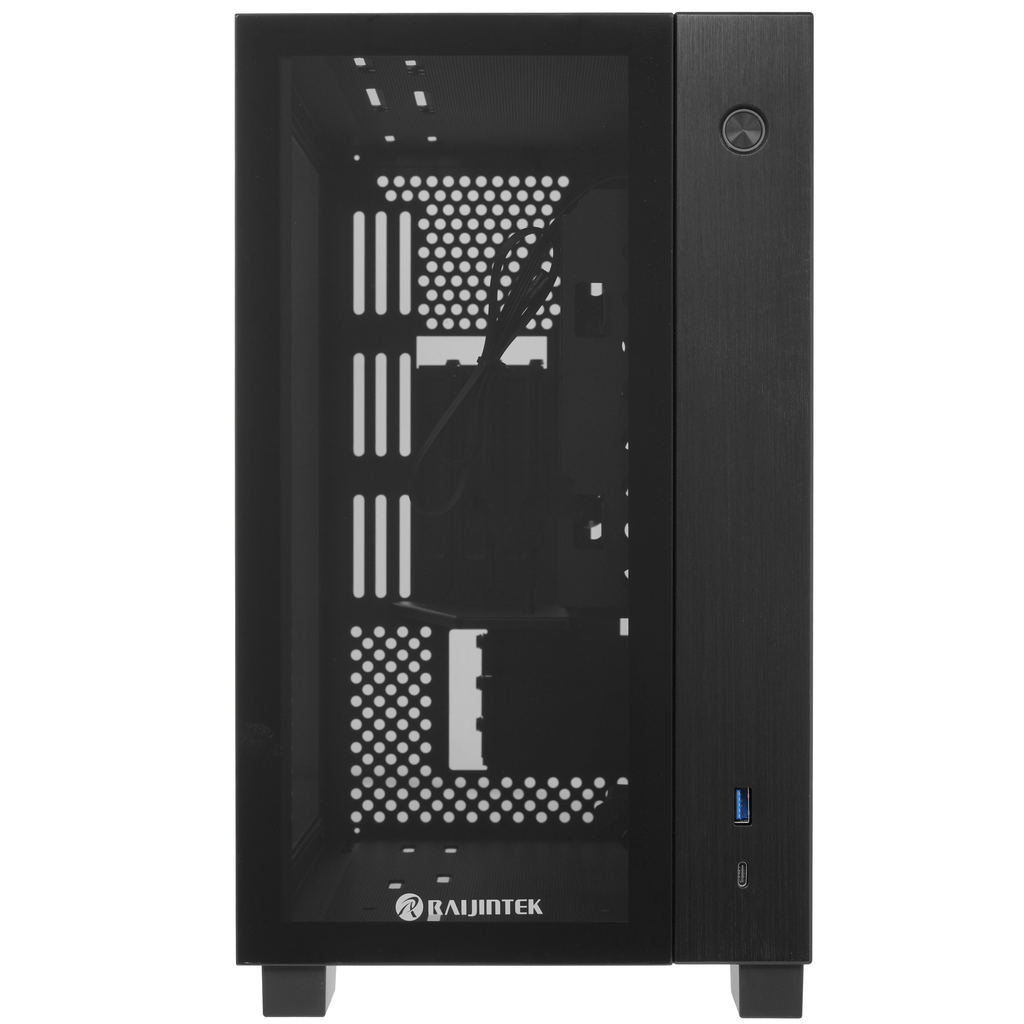 Компьютерный корпус Raijintek PAEAN MINI 0R20B00213 black, Mini-ITX, for psu ATX PS/2, USB3.0x2, USB