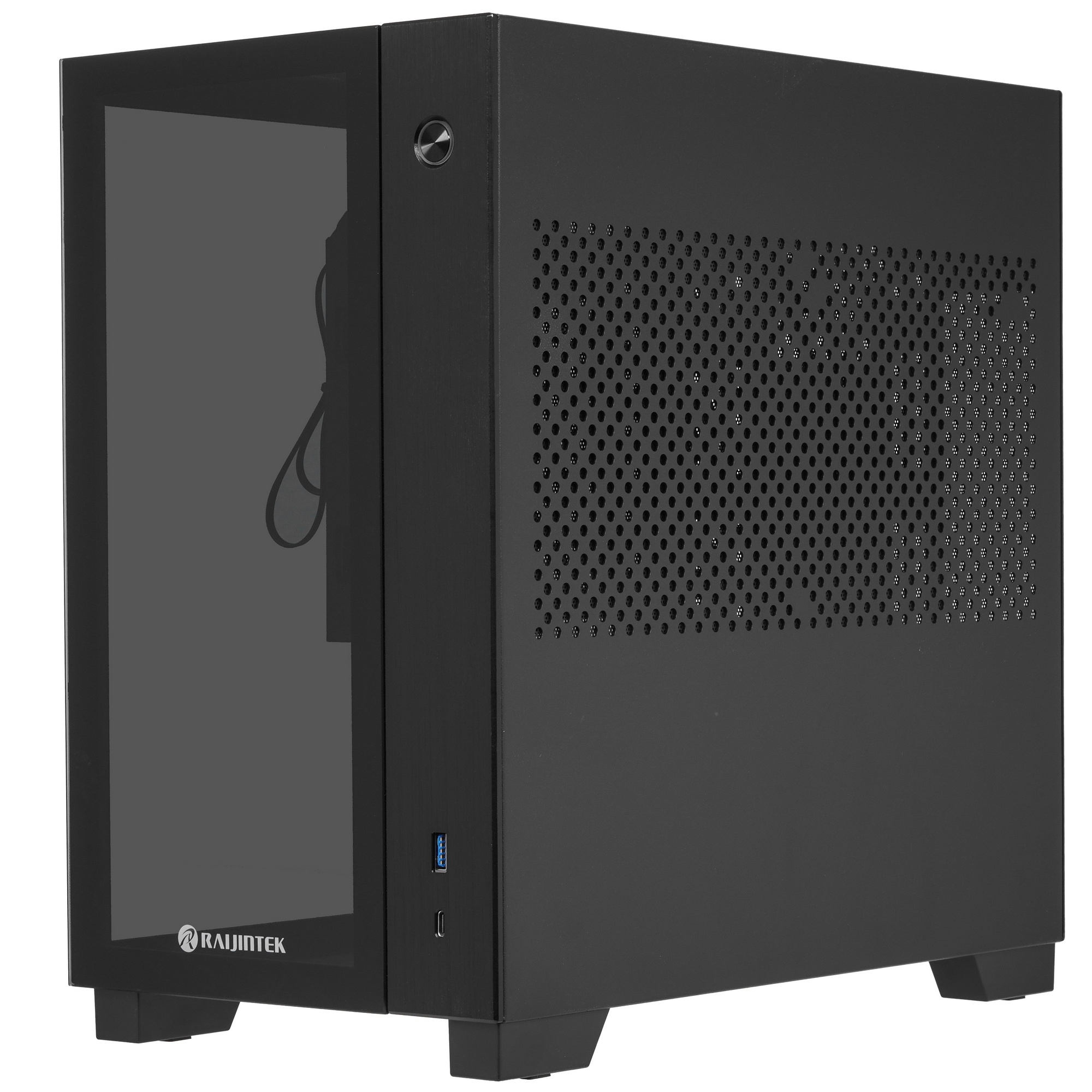Компьютерный корпус Raijintek PAEAN MINI 0R20B00213 black, Mini-ITX, for psu ATX PS/2, USB3.0x2, USB