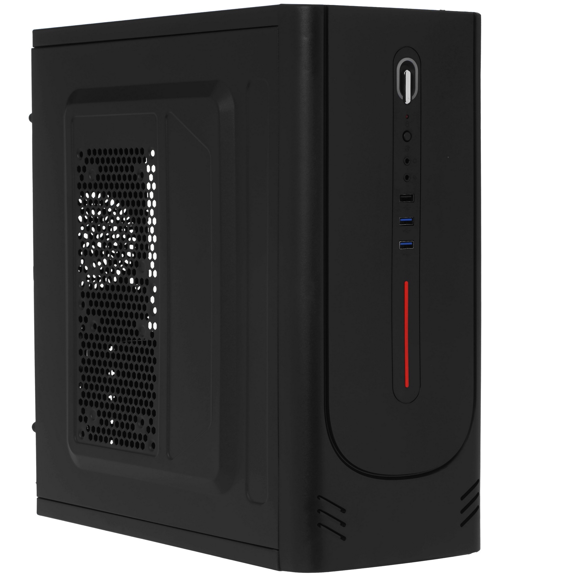 Компьютерный корпус Miditower ExeGate XP-340U-XP500 (ATX, XP500 с вент. 12см, 1*USB+2*USB3.0, аудио)