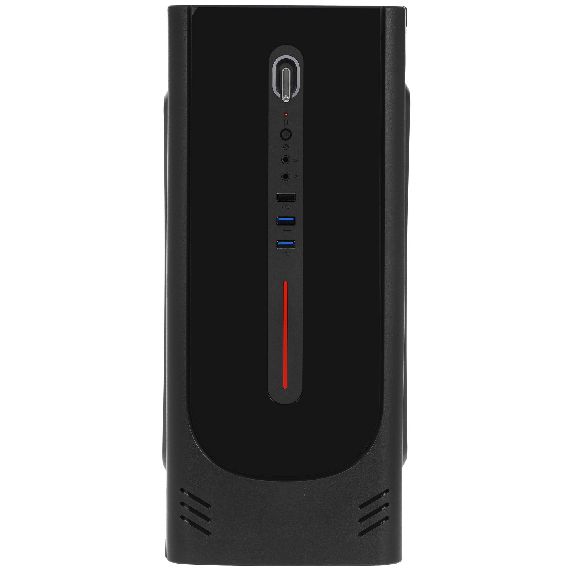 Компьютерный корпус Miditower ExeGate XP-340U-XP500 (ATX, XP500 с вент. 12см, 1*USB+2*USB3.0, аудио)