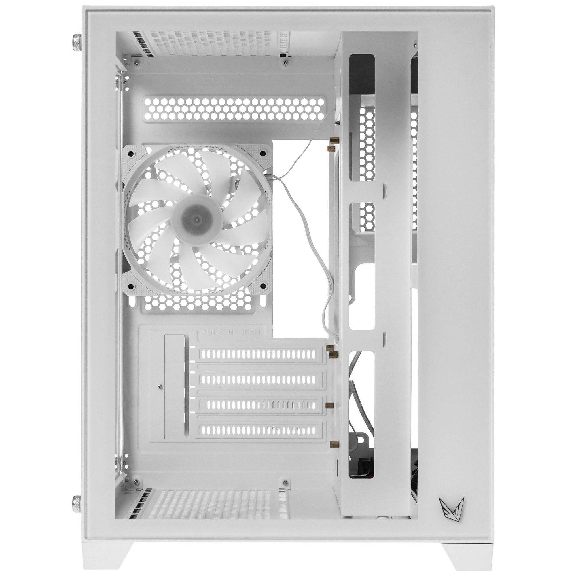 Компьютерный корпус AeroCool / Formula Crystal Z5 белый без БП mATX 11x120mm 2xUSB2.0 1xUSB3.0 audio