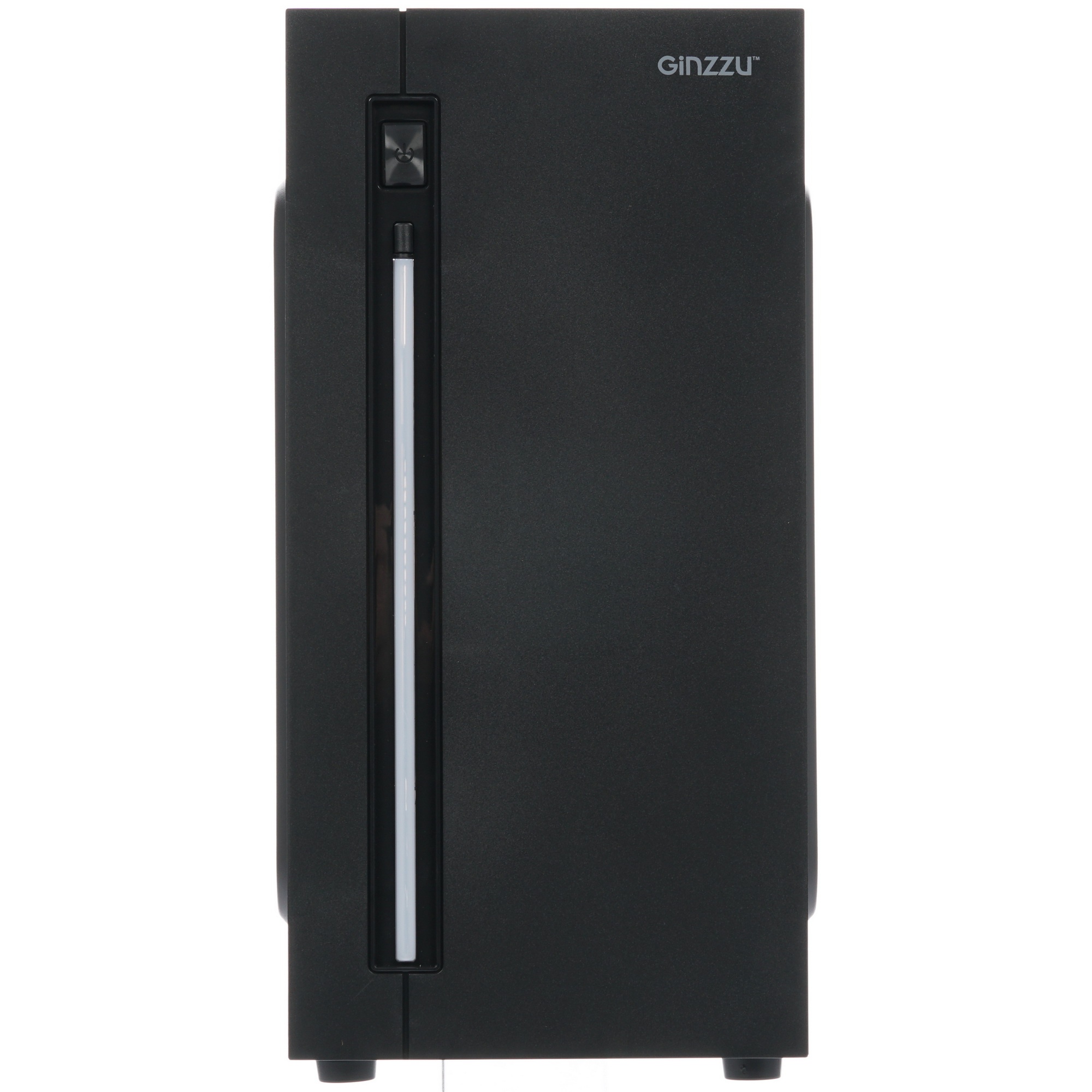 Компьютерный корпус Ginzzu D350 2*USB 2.0,AU RGB w/o PSU
