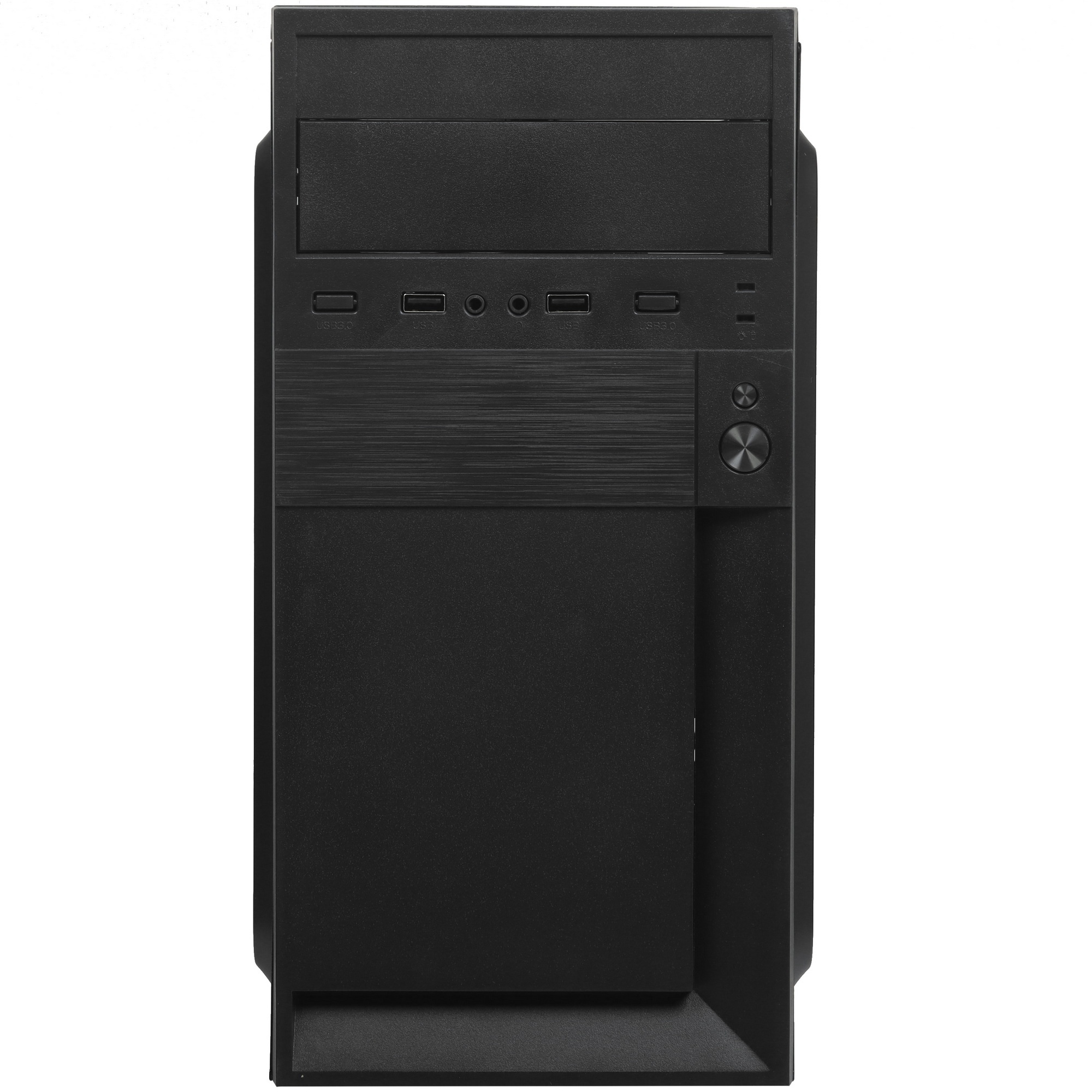 Корпус Minitower ExeGate EX291139RUS BAA-105-01 (mATX, без БП, 2*USB, аудио, черный)