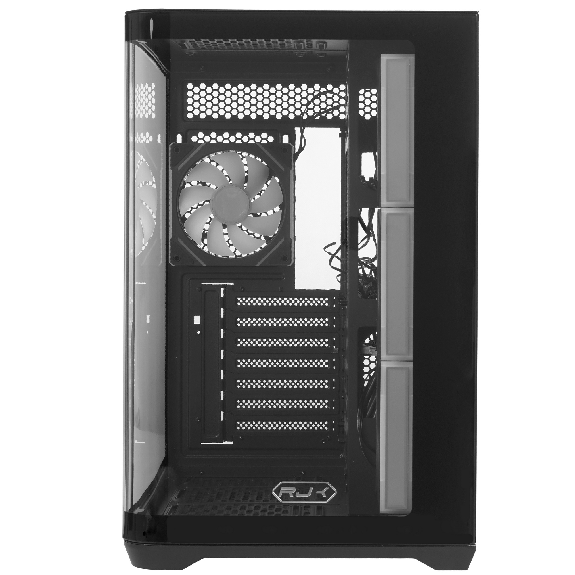 Корпус без блока питания/ Case Raijintek ATREUS BT4, Midi-Tower, TG, 4x120mm ARGB, 2xUSB-A 3.0 + 1xU