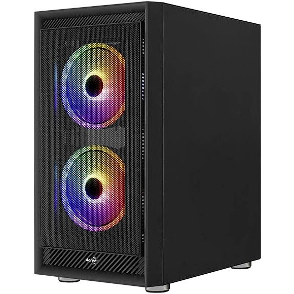 Компьютерный корпус Aerocool / Formula Graphite-G-BK-v2 черный без БП ATX 3x140mm 2xUSB3.0 audio