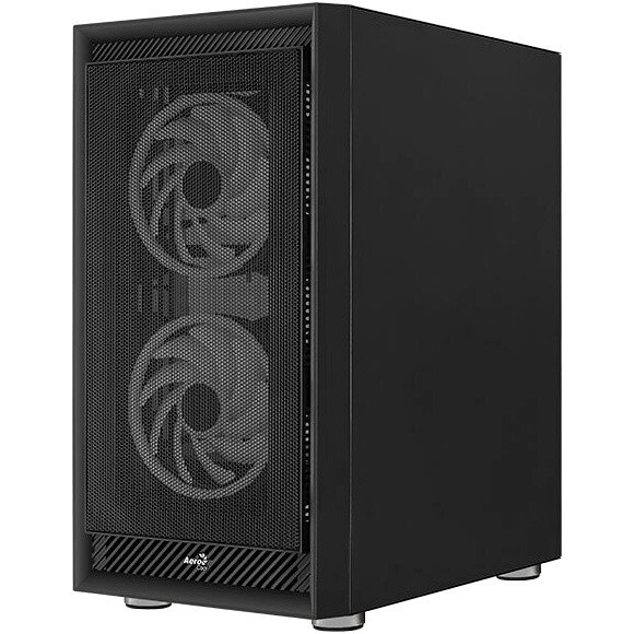 Компьютерный корпус Aerocool / Formula Graphite-G-BK-v2 черный без БП ATX 3x140mm 2xUSB3.0 audio