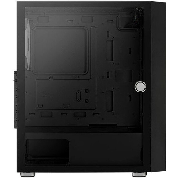 Компьютерный корпус Aerocool / Formula Graphite-G-BK-v2 черный без БП ATX 3x140mm 2xUSB3.0 audio