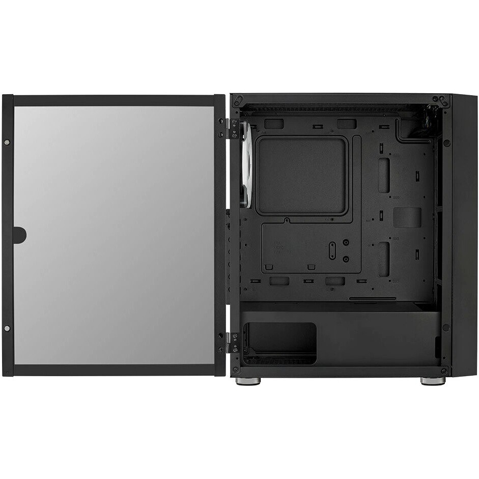 Компьютерный корпус Aerocool / Formula Graphite-G-BK-v2 черный без БП ATX 3x140mm 2xUSB3.0 audio