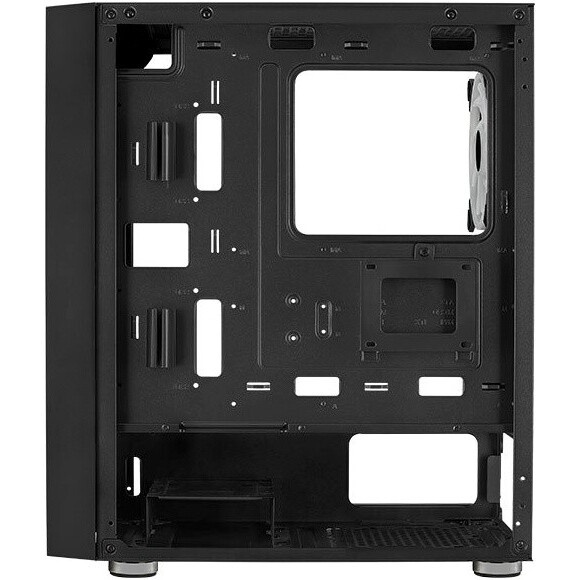 Компьютерный корпус Aerocool / Formula Graphite-G-BK-v2 черный без БП ATX 3x140mm 2xUSB3.0 audio