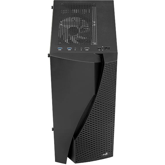 Компьютерный корпус Aerocool / Formula Graphite-G-BK-v2 черный без БП ATX 3x140mm 2xUSB3.0 audio