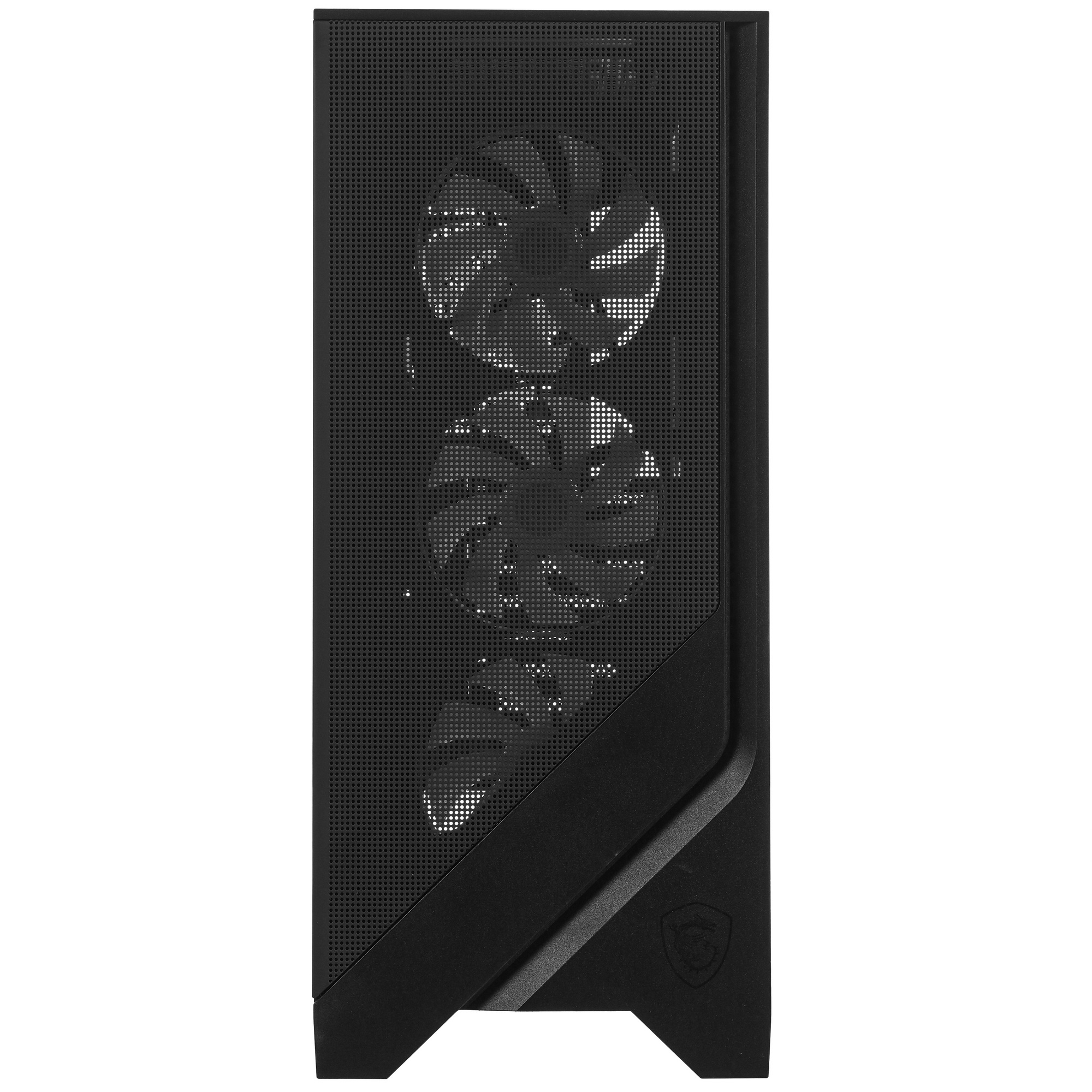 Компьютерный корпус MSI MAG Forge 321R Airflow черный без БП ATX 4x120mm 2xUSB3.0 1xUSB3.1 audio bot