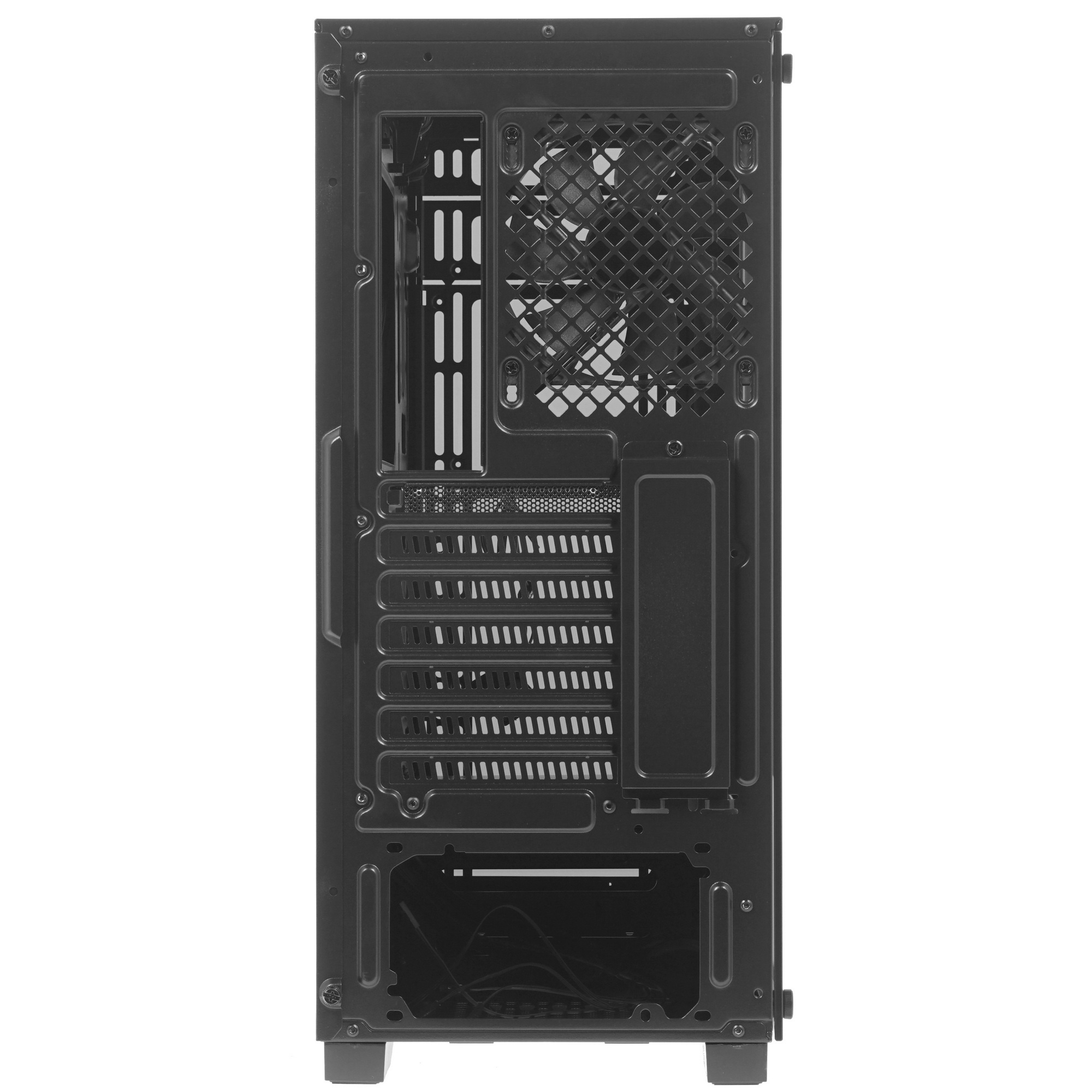 Компьютерный корпус Deepcool MATREXX 50 черный без БП ATX 1x120mm 2xUSB2.0 1xUSB3.0 audio bott PSU