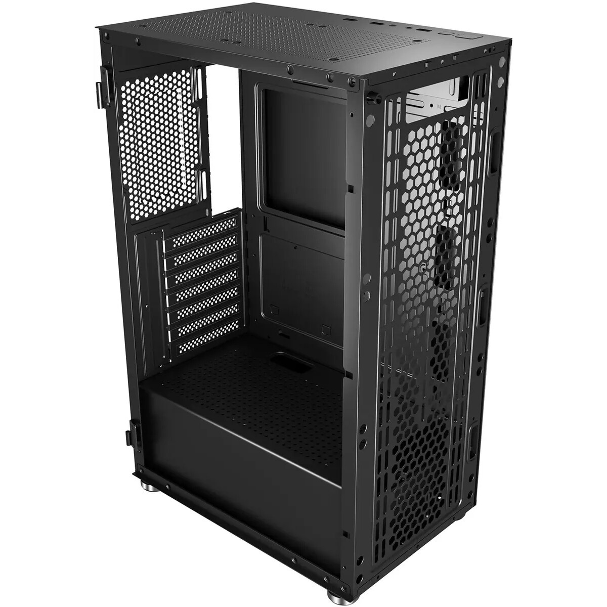 Корпус Bloody BD-CC118 черный без БП mATX 8x120mm 2xUSB2.0 1xUSB3.0 audio bott PSU