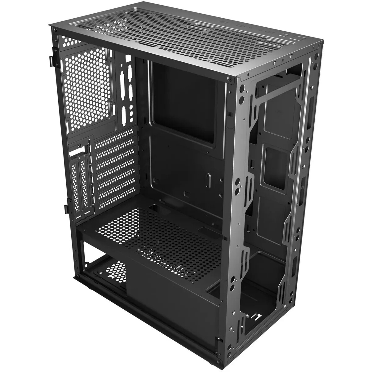 Корпус Bloody BD-CC118 черный без БП mATX 8x120mm 2xUSB2.0 1xUSB3.0 audio bott PSU