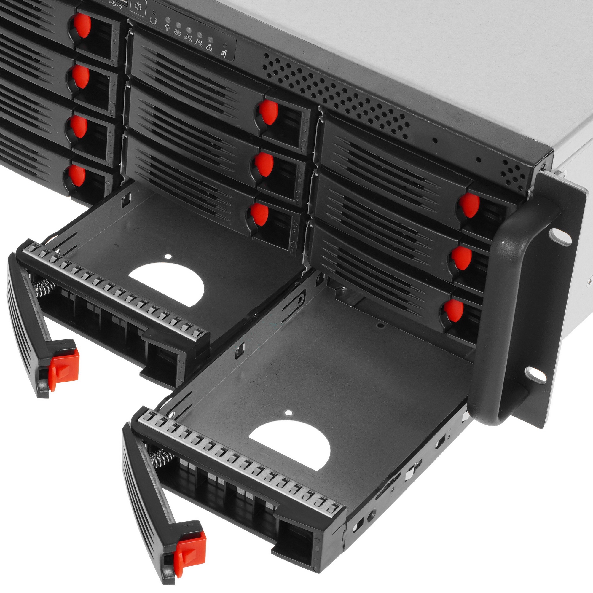 Серверный корпус ExeGate Pro EX281301RUS 3U660-HS16 RM 19",  высота 3U, глубина 660, БП 2U-700ADS,1