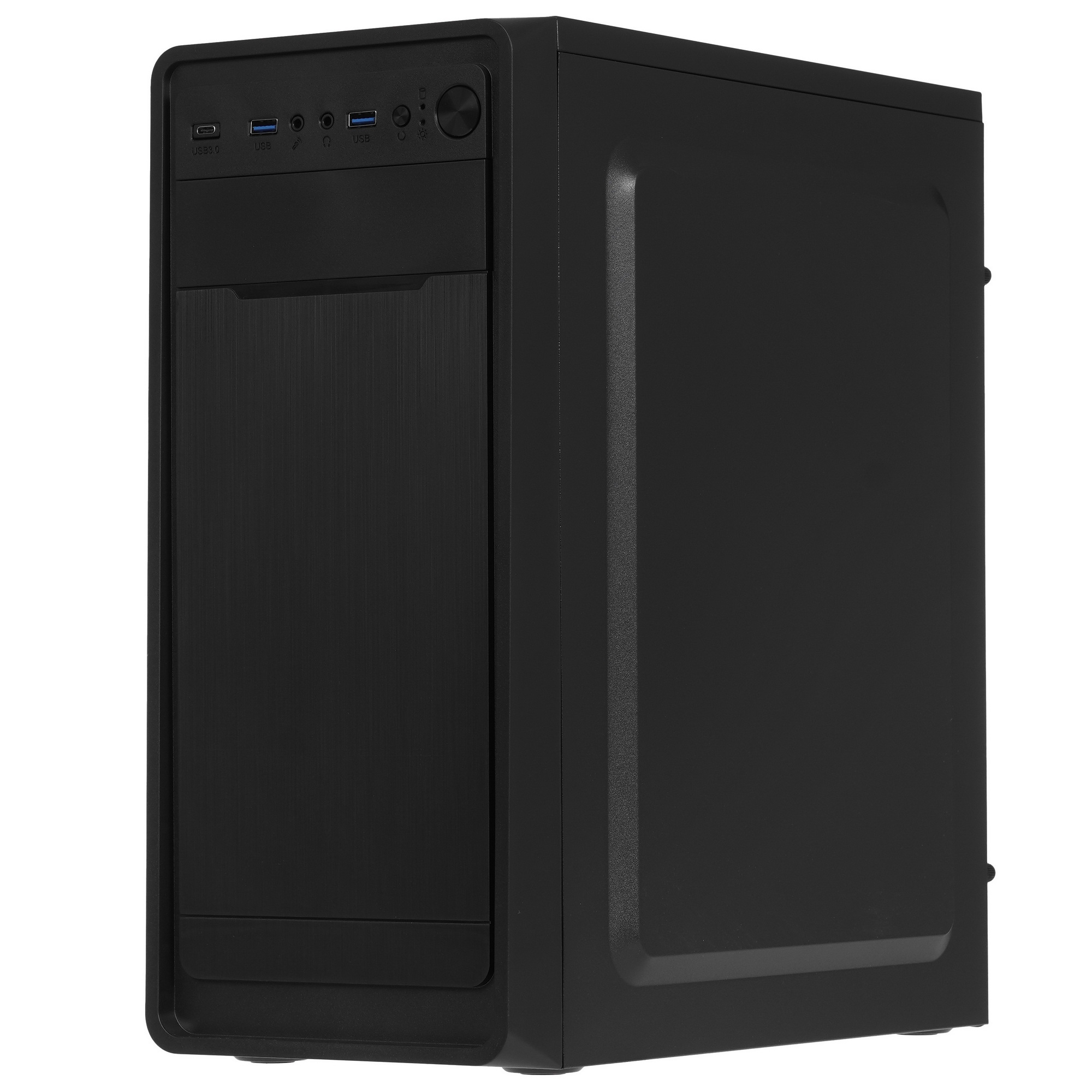 Компьютерный корпус Miditower ExeGate XP-332UC-XP450 (ATX, XP450 с вент. 12см, 2*USB3.0+1*TypeC, ауд