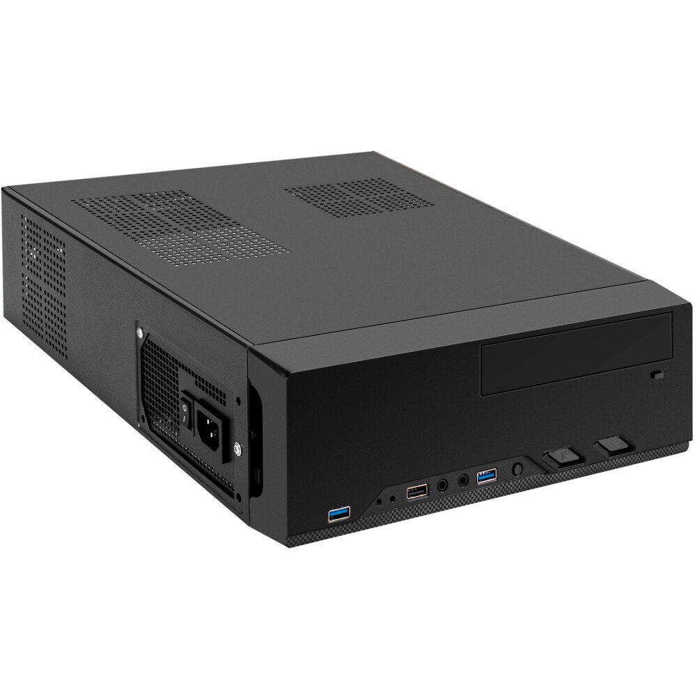 Компьютерный корпус Desktop ExeGate MI-208U2-M300 (mini-ITX/mATX, БП M300 с вент. 8см, 1*USB+2*USB3.