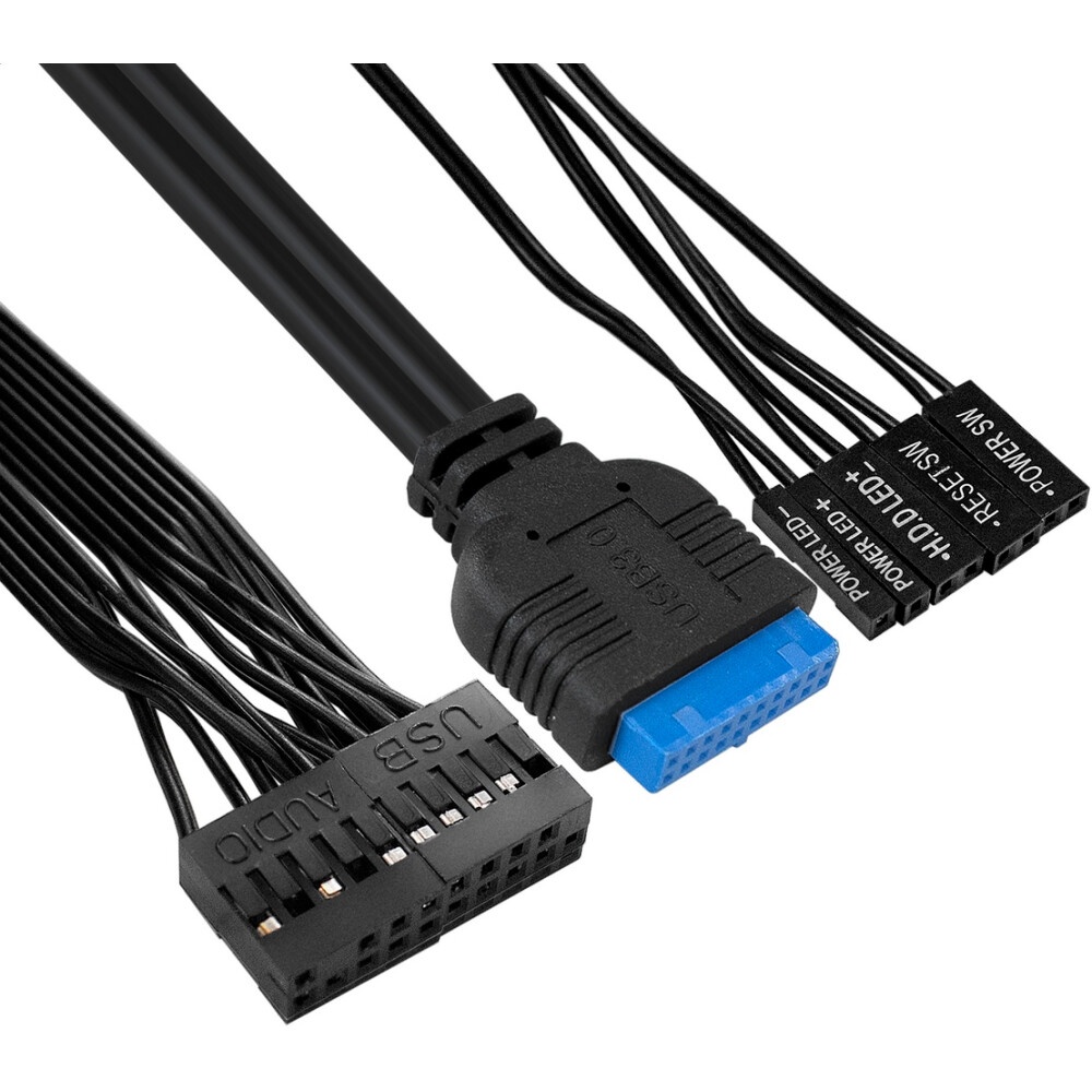 Компьютерный корпус Desktop ExeGate MI-208U2-M300 (mini-ITX/mATX, БП M300 с вент. 8см, 1*USB+2*USB3.