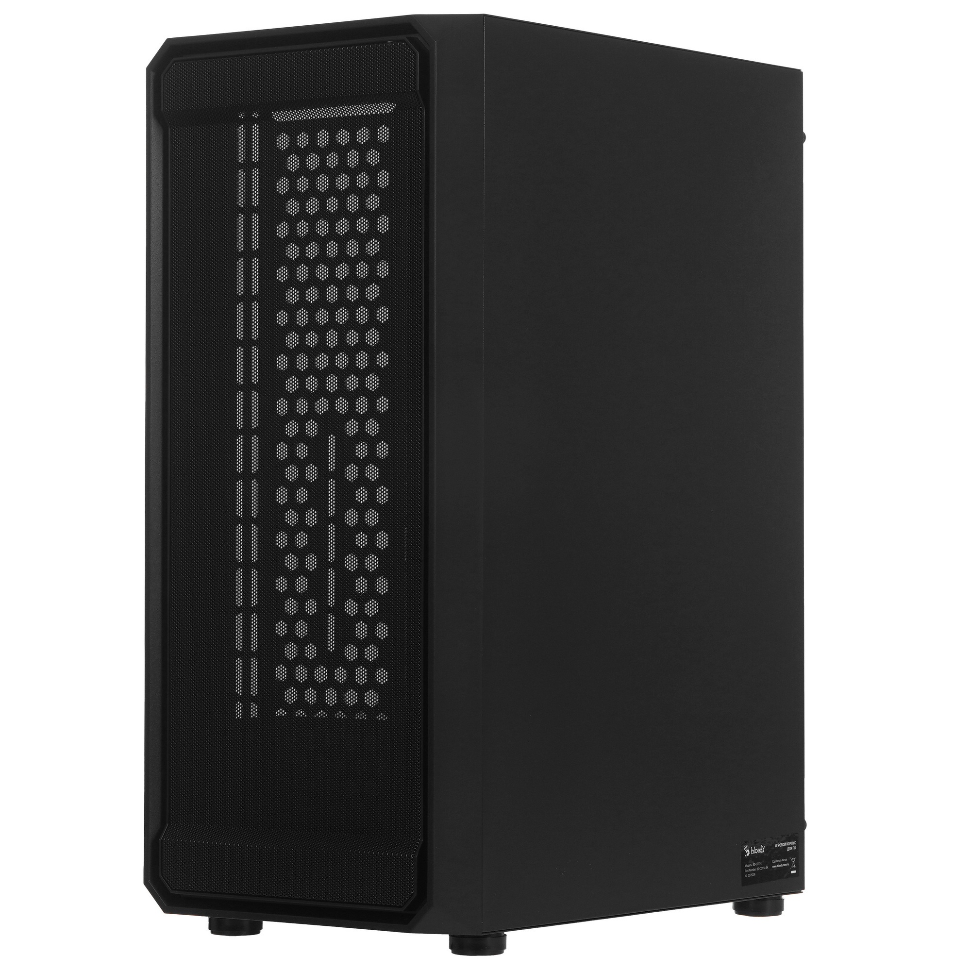 Корпус Bloody BD-CC114 черный без БП ATX 8x120mm 1xUSB2.0 1xUSB3.0 audio bott PSU